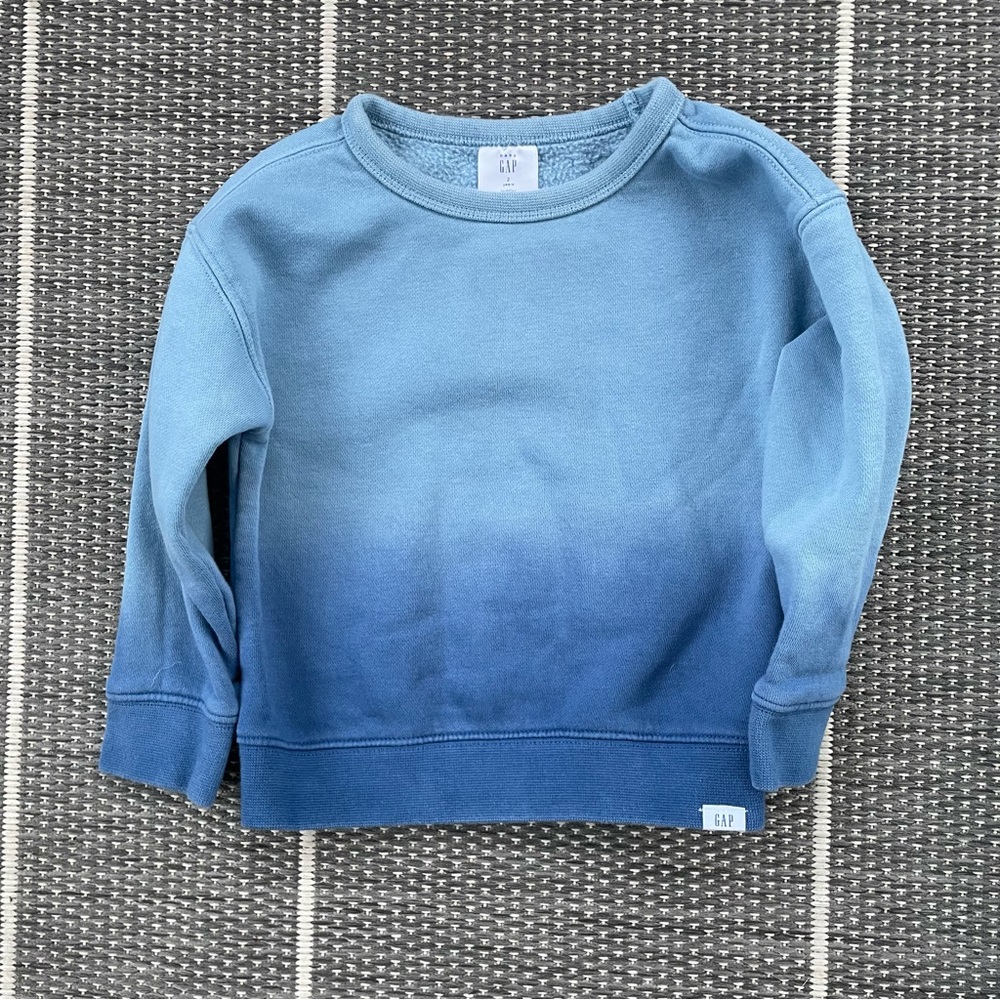 Gap Dip-Dye Crewneck Sweatshirt